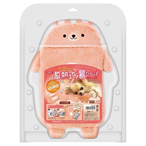 【6個セット】蓄熱式湯たんぽ ウサギ 犬用湯たんぽ 猫用湯たんぽ あったか ふわふわ 防寒 寒さ対策 保温 洗える 手洗いOK 防水 厚手 噛み対策 ぬくぬく 秋冬用品 暖房器具 マルカン