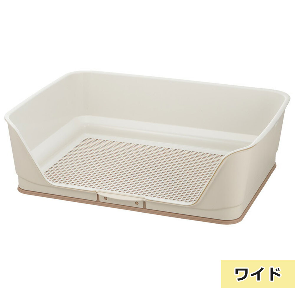【6個書き割り】犬 幼児用便器御盆 愛玩動物御盆 お洗い濯ぎ飾り気のない足つき壁付幼児用便器 広広とした大いさ 象牙色 犬用幼児用便器御盆 幼児用便器装置  メッシュ 水洗いする能力のある 犬ころ 形づくる しつけ 悪戯っぽい押しとどめる ひっかき押しとどめる Richell リッチェル