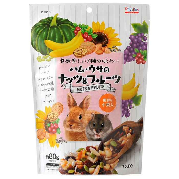 【24個仕掛ける】薫製ハム･ウサの木ノ実\u0026フルーツ 80g 小毛の荒物用ボンネット お兄ちゃん 軽い食事 赤ちょうちん うさぎ ハムスターなどの小毛の荒物 スドー