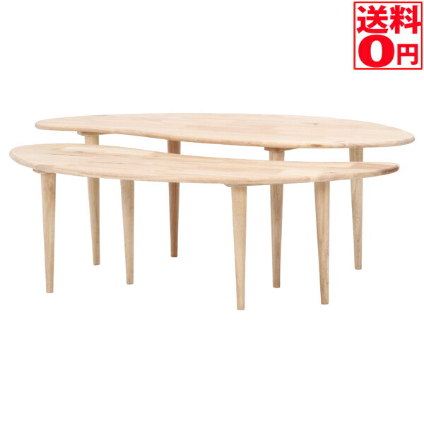 不二貿易 Natural Signature センターテーブル コーヒー豆形 楽天市場】Natural Signature センターテーブル COFFEE[fbc] 幅