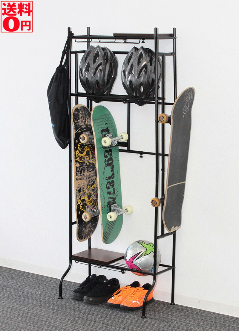 【貨物輸送無料】運動競技属具仕合わせ 部活物の具納める 22857 22858 スチールラック・シェルフ-本棚・ラック・カラーボックス