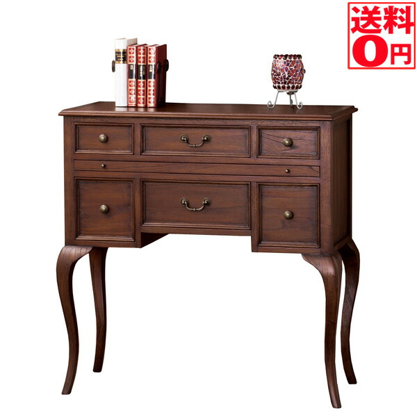 楽天市場】【代引不可】ウェール 天然木コンソールチェスト ネコ脚