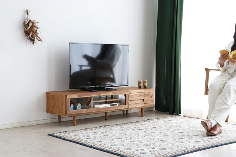 楽天市場】【送料無料】ACTOR アクター 幅140cm テレビボード TVボード