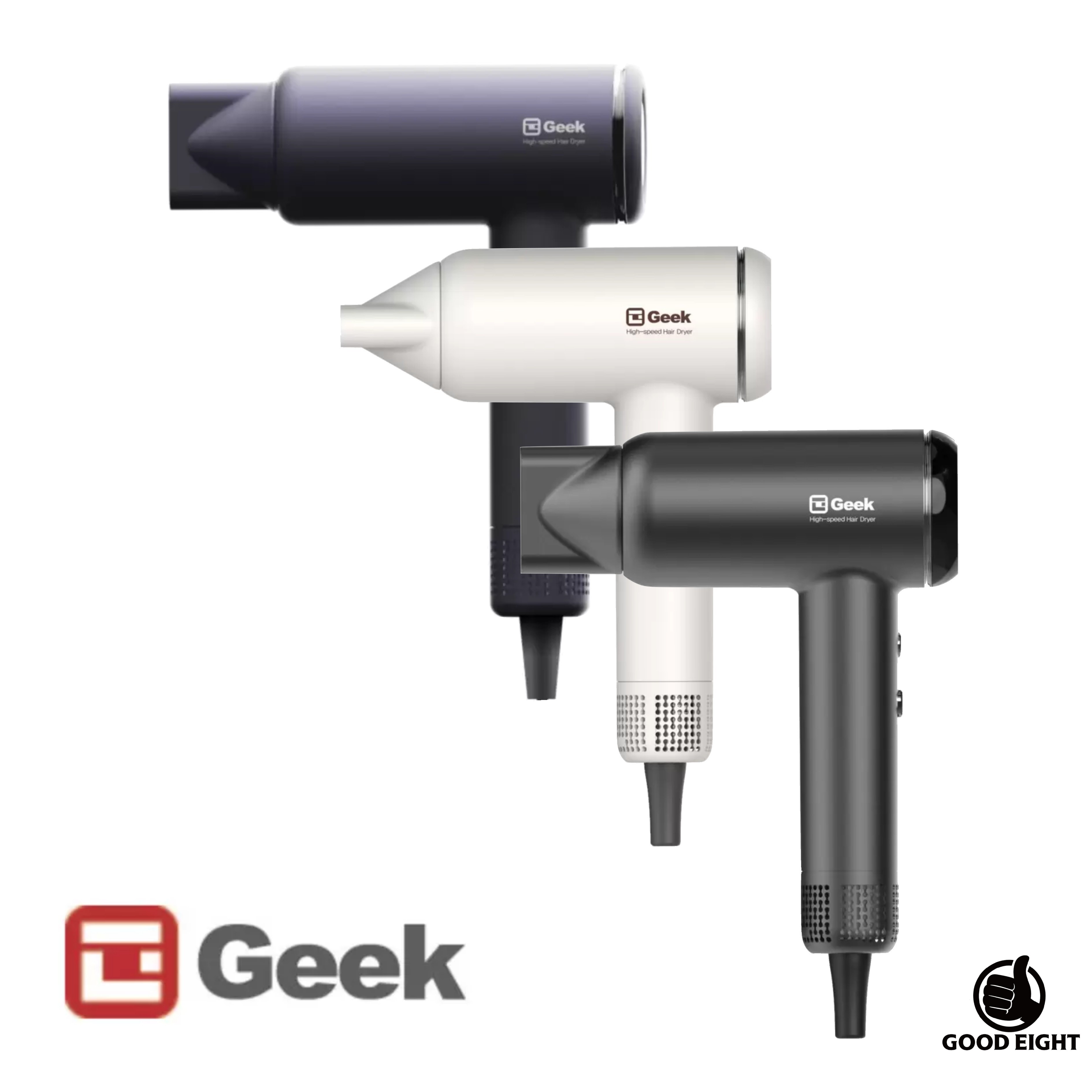 楽天市場】【大風量＆小型軽量】GEEK BLDC Power Dryer グレー