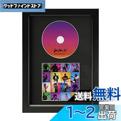 ケンコー(Kenko) 額縁 CDディスプレイフレーム CDディスク&ブックレット収納 A4ポスターサイズ対応 タテ置き&ヨコ置き対応 ブラック 外寸240×360mm PS-CDB-BK