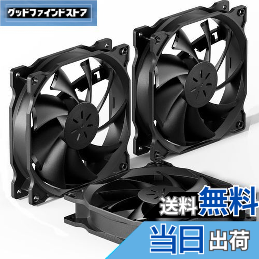 楽天市場】【送料無料】upHere 120mm PCケースファン 静音タイプ 25mm