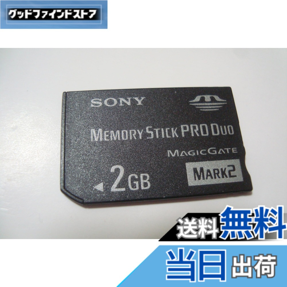 【送料無料】SONY メモリースティック Pro Duo Mark2 MS-MTシリーズ 色：銀、サイズ：2GB