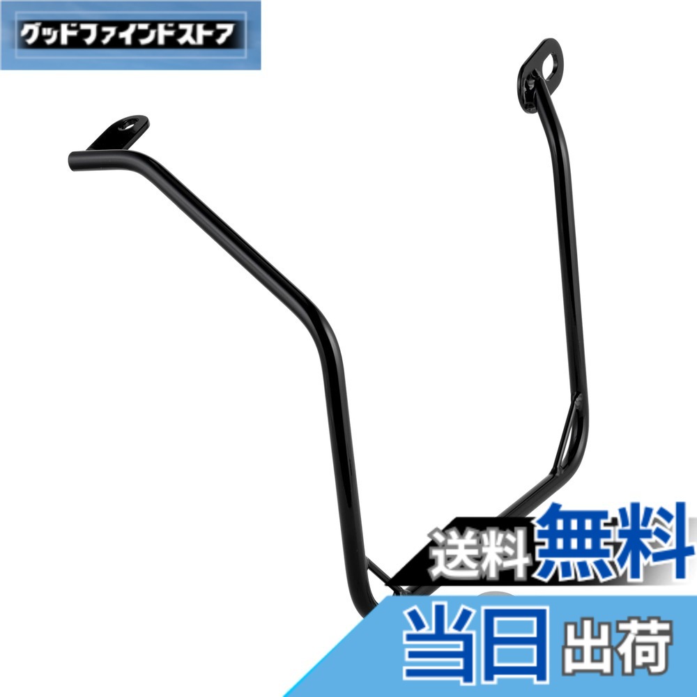 【送料無料】キジマ(Kijima) バイクパーツ サイドバッグサポート スチール製 W800ストリート/カフェ W650 W400 右側用 ブラック 210-4972