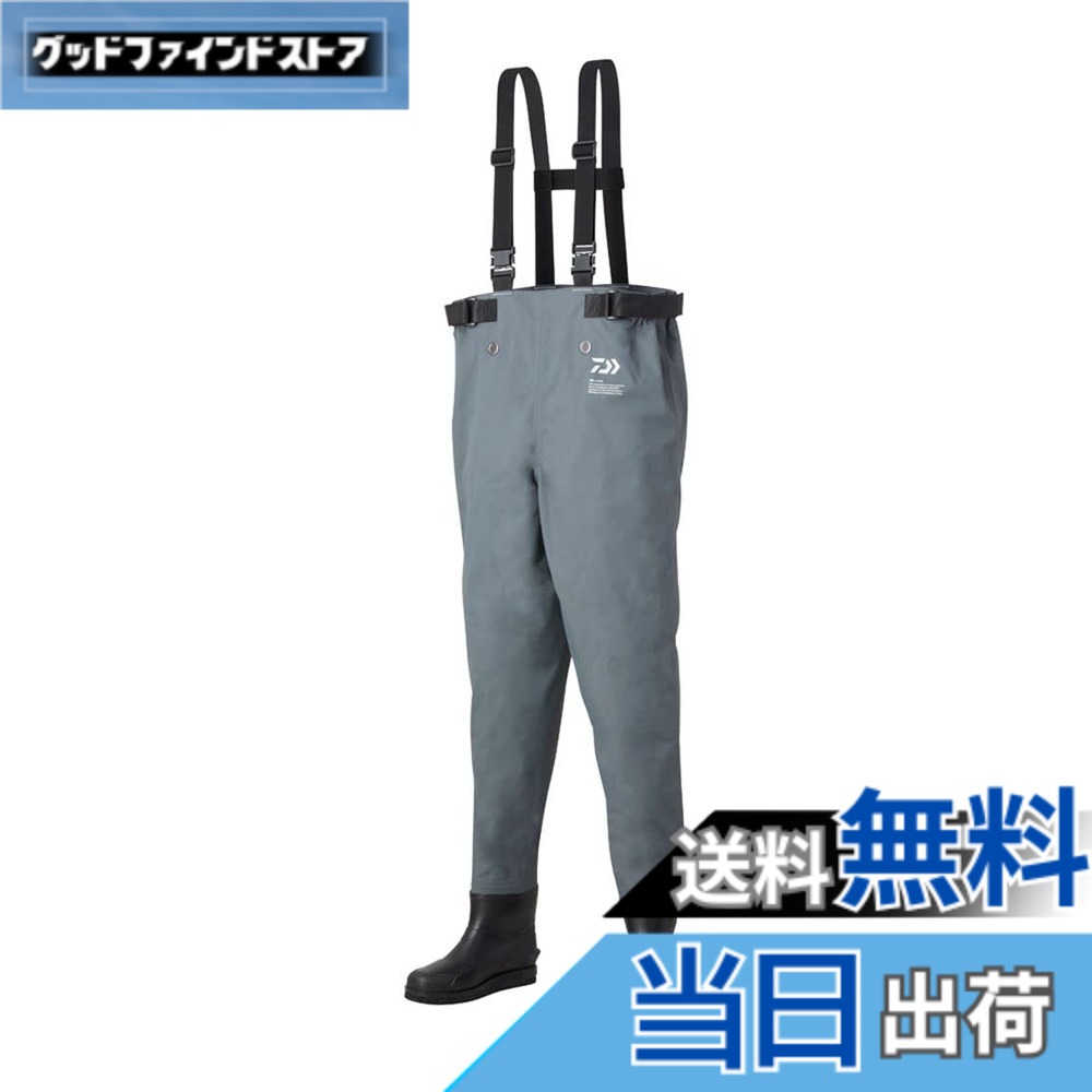 【貨物輸送無料】ダイワ(DAIWA) ウェーダー PW-1207R 色：薄墨色、大きさ：S