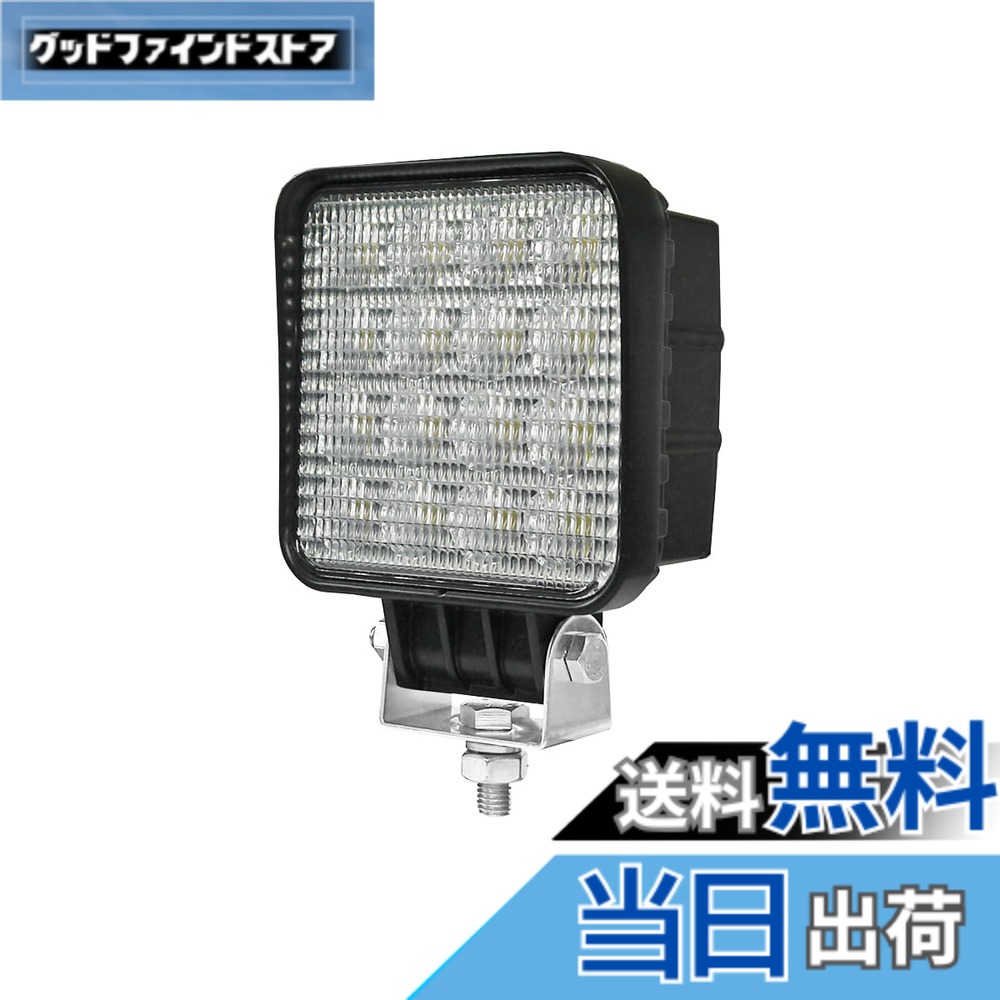 【送料無料】Led work light with switch 色：ホワイト、サイズ：拡散レンズ 48W スイッチ付き｜グッドファインドストア