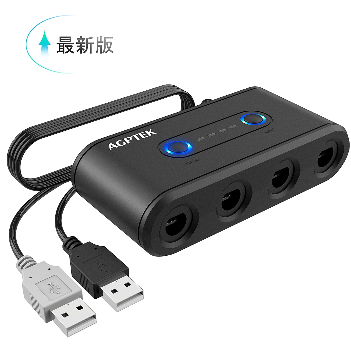 Switch Gamecube Controller Adapter Compatible With Wii U Pc Plug And Play Switch Gamecube Adapter Super