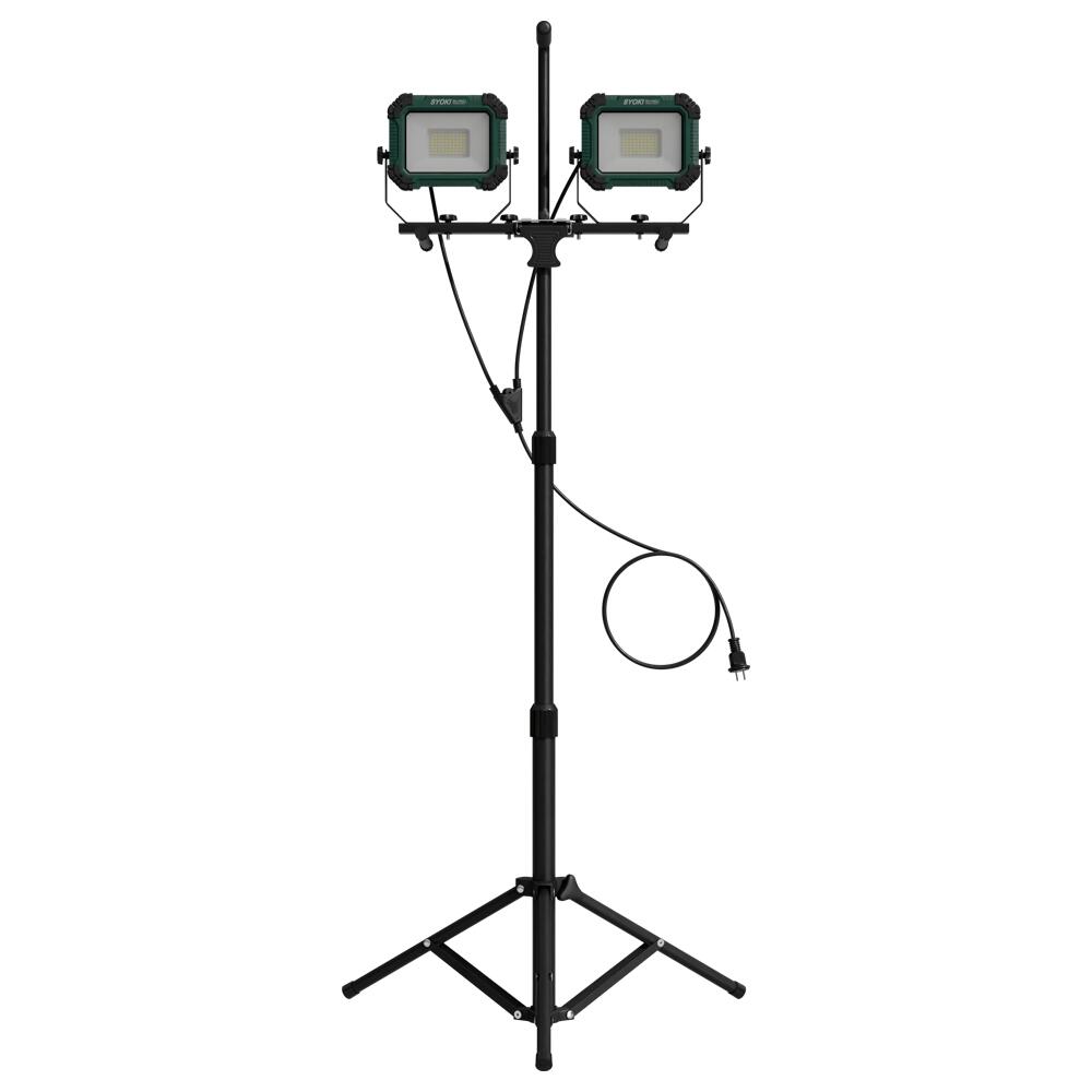 楽天市場】LED投光器 スタンドライト エリアライト 工事用照明 60W