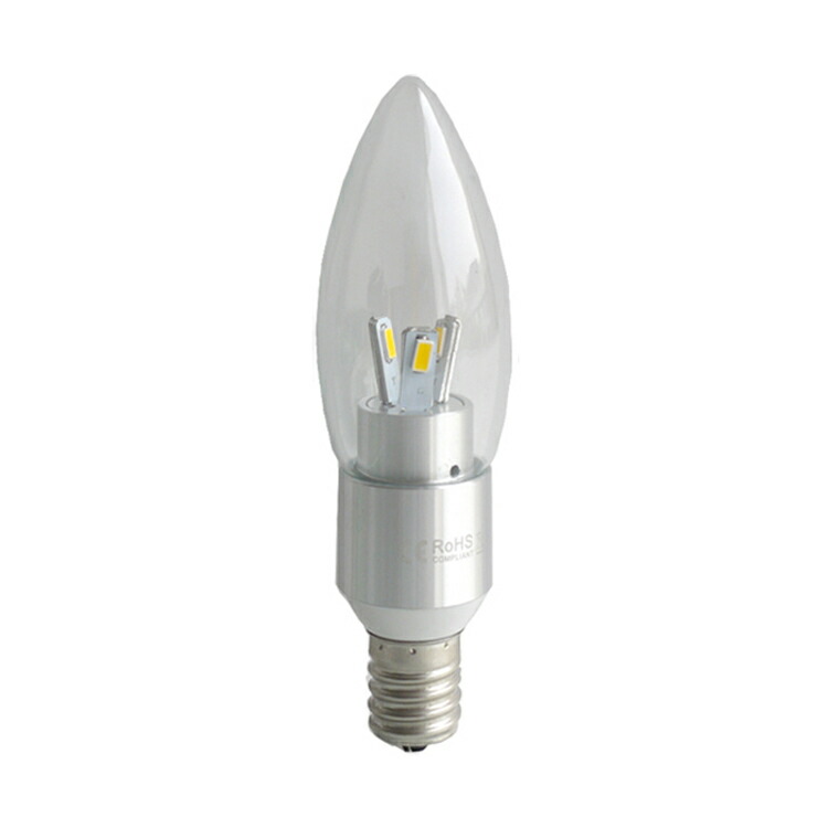 楽天市場】GOODGOODS LED電球 3W シャンデリア電球 シャンデリア
