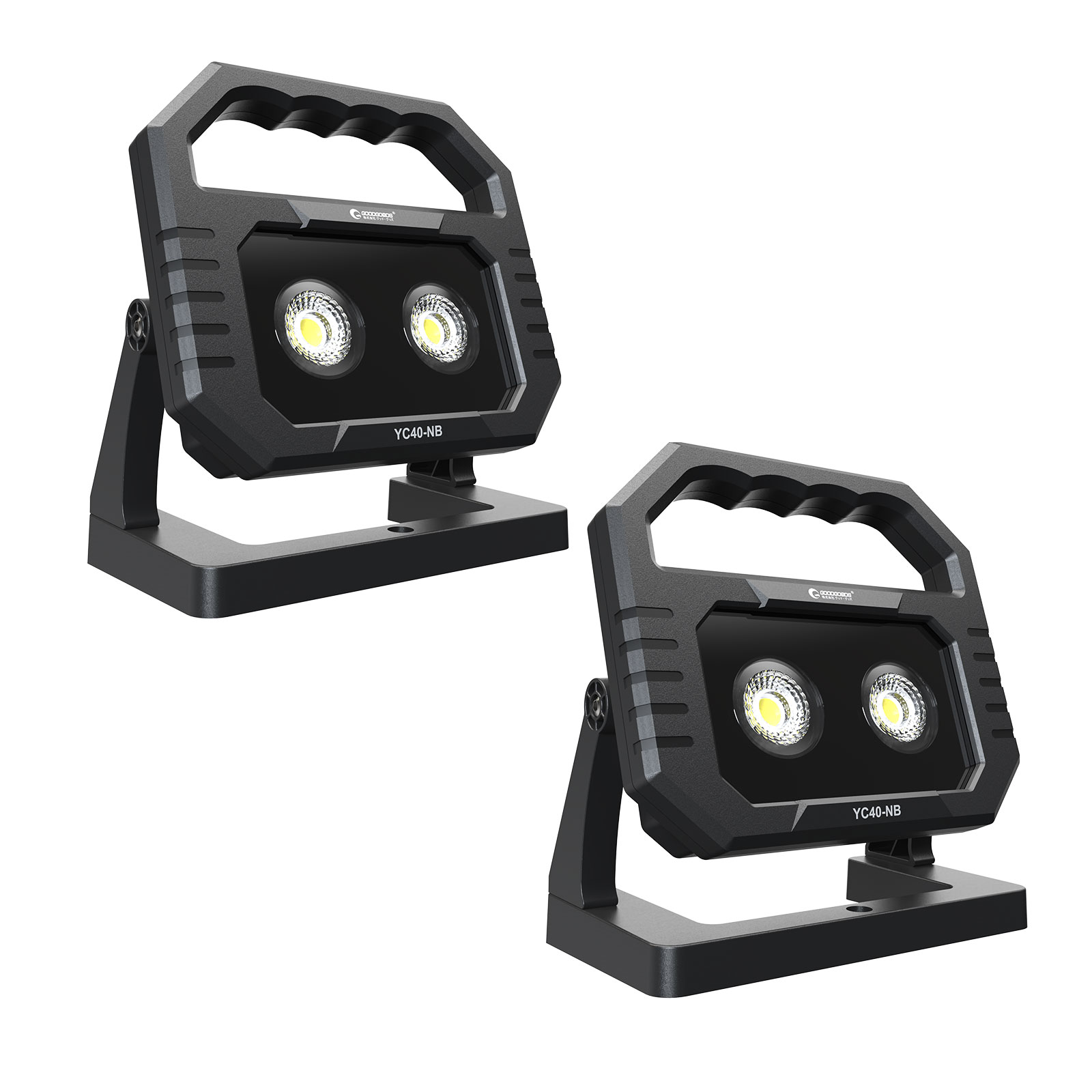 「２個仕掛ける」好ましいグッズ 申し受ける式 LED 投光照明器 照明装置 40W 3000LM 照らしだす角度120° 光鳴りわたる製作 練りあわせる光 磁石 昼白いこと 180°自然調整能力のある 御役目 バス発着場 工業プラント 電設 雨合羽 IP65 室外 アウトドア 白熱電球色 昼白いこと 一こま 読み合わせる 車扶養 アウトドア  夜魚釣り 室外用 YC40-NB*2仕掛ける