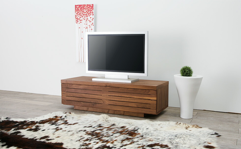 テレビボード 幅120cm 日本製 大川家具 天然木 木製 TVボード テレビ台 ローボード 高級家具｜ぐっはび生活　店