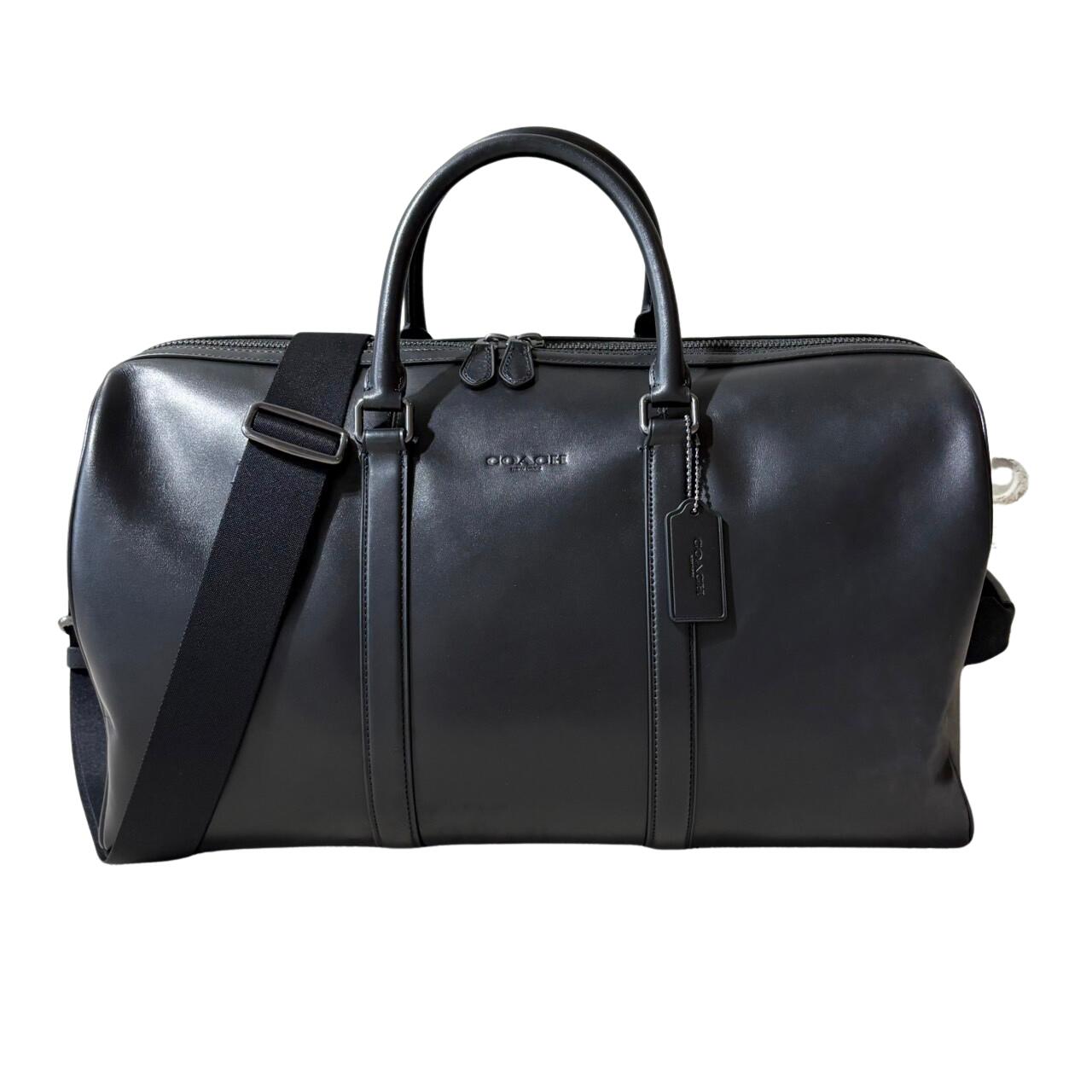【美品】OLD COACH ボストンバッグ 2way ブラック レザー 0502 COACH】ボストンバッグ0502 オールドコーチ 2way ブラック黒