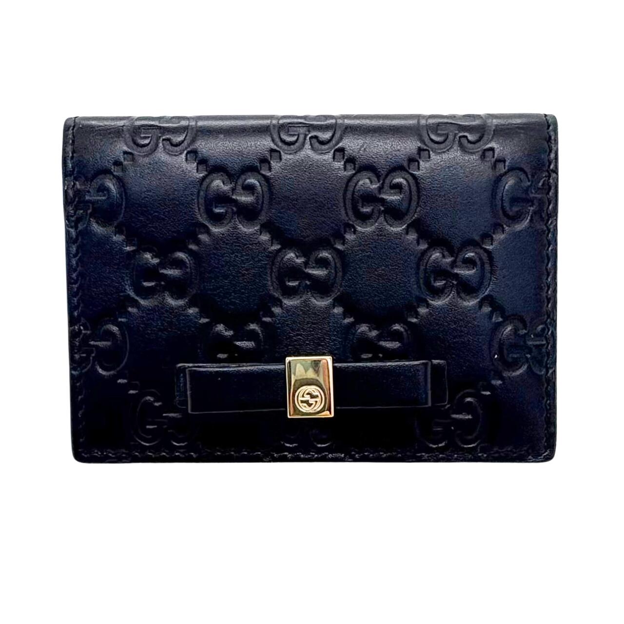 【グッチ】黒いレザー名刺入れ GGロゴ付き 楽天市場】【財布】GUCCI グッチ Gロゴ カードケース パスケース