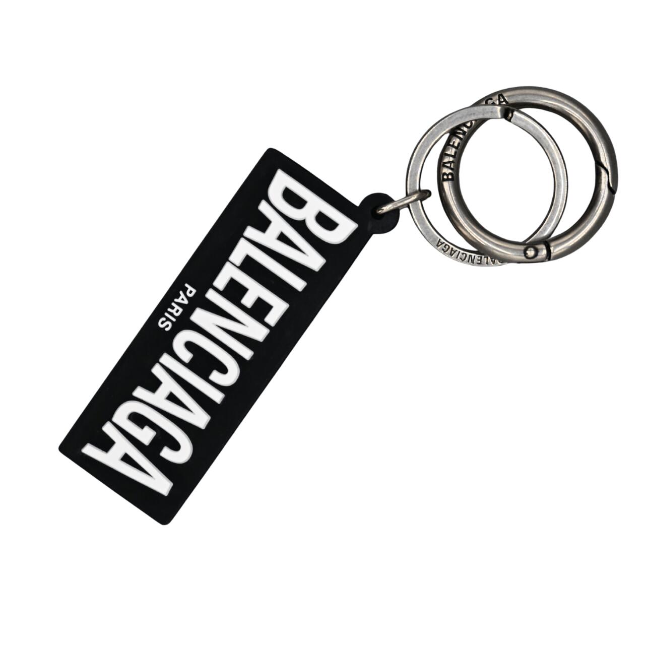 楽天市場】BALENCIAGA バレンシアガ エブリデイ ロゴ キーリング