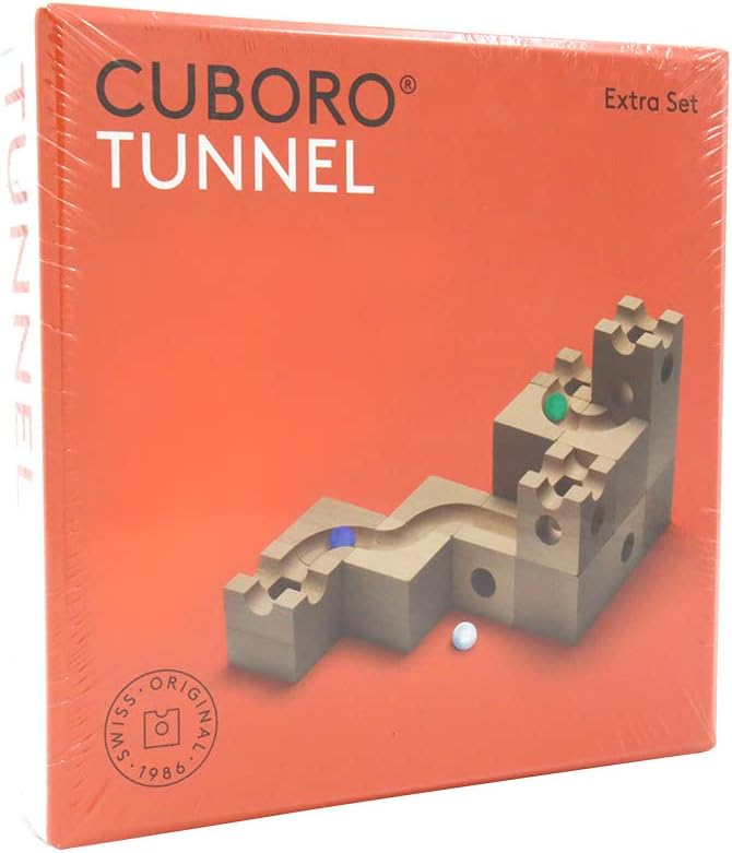 キュボロ 水平坑 CUBORO TUNNEL 加えること一部分 取りひろげる クボロ 木の手あそび お坊っちゃん 御嬢さん 並行輸入品 知育手あそび 積木 つみき プレ ゼント 生まれ落ちる日