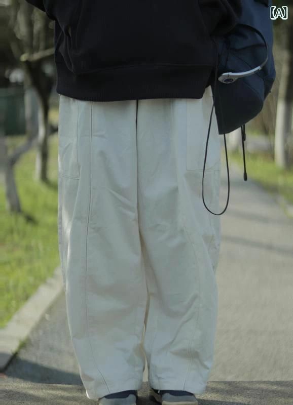レトロ 広広とした シティ  男の子 ヘイ 成年者 流行り物 ル 成人男性服 分かりやすい 秋冬 ー 櫂 かっこいい オシャレ メンズ 心地よい 重力加速度 モテ 韓国 ズ ズボン下 成人男性用 春夏 服 レッグ 厚地の外套 メンズ レディース