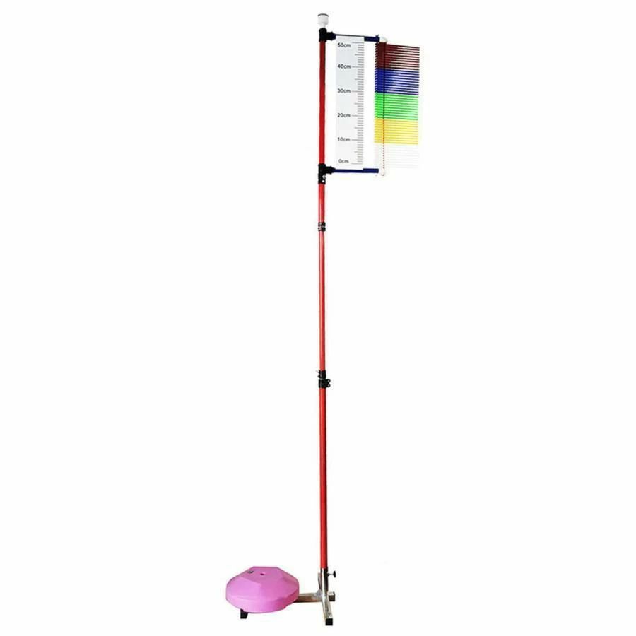 垂直跳び測定器 ジャンプ測定テストスティックポールツール、 1.2m?3.5m垂直ジャンプトレーナー（子供用青少年用）、 バスケットボール