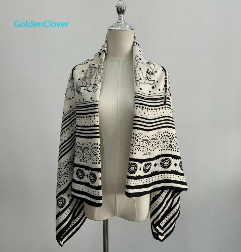 限定数 2025 新作 3color Horse scarf Cashmere素材 ストール はだざわり ストール