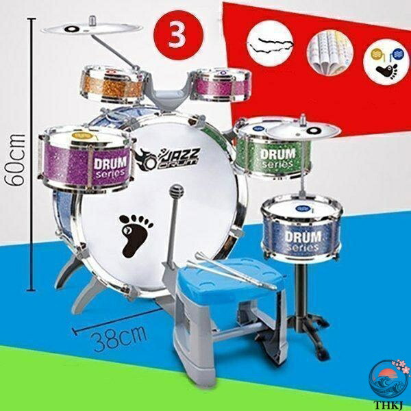 ドラム セット 子供用ミニドラムセット キッズ楽器 楽器おもちゃ 子供用ドラムセット パーカッションおもちゃ ドラムセット 練習用 打楽