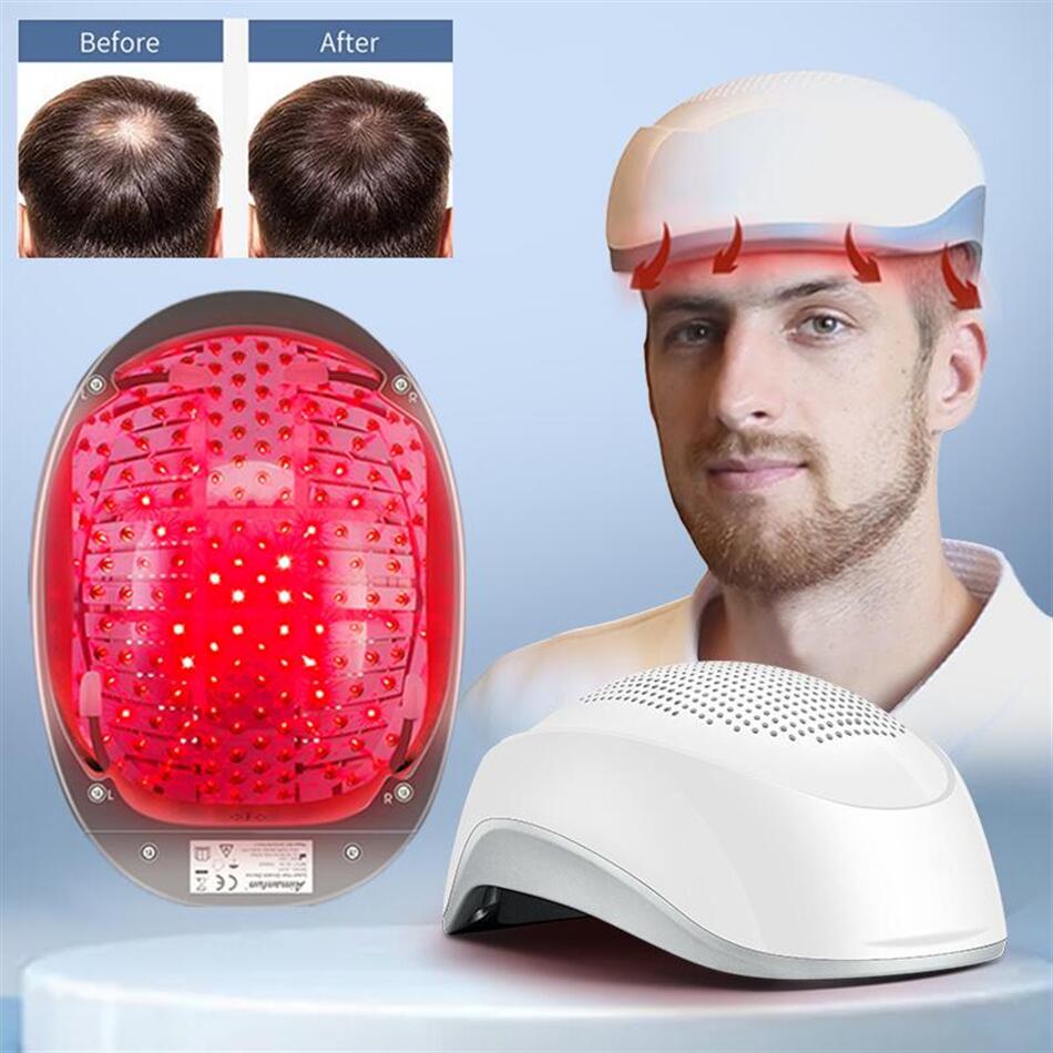 育毛キャップ 育毛システム育毛ヘルメット 赤色 led 育毛 赤色光 レーザー 育毛システム180個 頭皮ケア 頭髪ケア 植毛補強 髪 薄毛脱毛