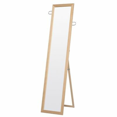 ＼レビューで1000円クーポン!／ 【受注生産品】【●日本製】 フック付スタンドミラー NA 永井興産 ※受注生産（納期2週間程度）【メーカー直送品】【代引/同梱/返品/着日指定不可】【個別送料計算】｜グットライフショップ