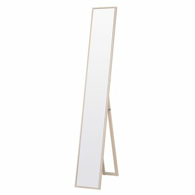 ＼レビューで1000円クーポン!／ 【受注生産品】【●日本製】 細枠スタンドミラー（22） WH 永井興産 ※受注生産（納期2週間程度）【メーカー直送品】【代引/同梱/返品/着日指定不可】【個別送料計算】