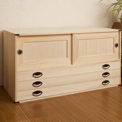 楽天市場】桐タンス 総桐たんす 幅100cm 5段 着物収納 着物 収納