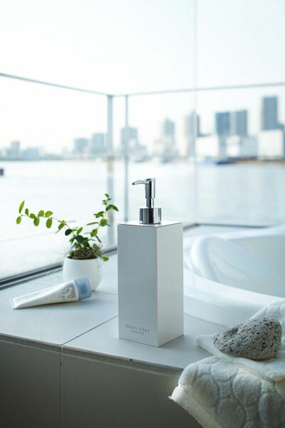 楽天市場】山崎実業 ツーウェイディスペンサー ミスト MIST スクエア