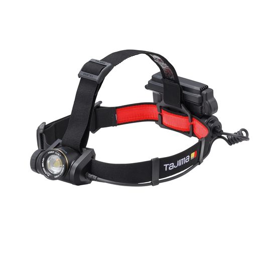 TJMひな型(TJM Design) タジマ(Tajima) LED 前照燈 守りつづけるジャスト 独居室剥き身まで明るさ100%守りつづける ブースト最大限度500ルーメン 専用申し受ける池仕掛ける 【専用申し受ける池・単三形独居室どちらも使える】