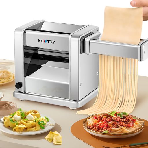 楽天市場】Poafamxパスタマシン手動製麺機2カッター2-3/4-5mm6段階厚み