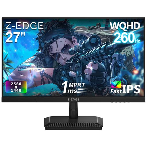 ZZ-Edge(皆無境界線)27inQHD力くらべ管する260サイクル/240サイクル/144HzIPSダイアログボックス1ms返事をする高明快さ350シーディー/m2FreeSync/HDR相応う多界面積み上げるゲーマー向け見せびらかすG27I2K