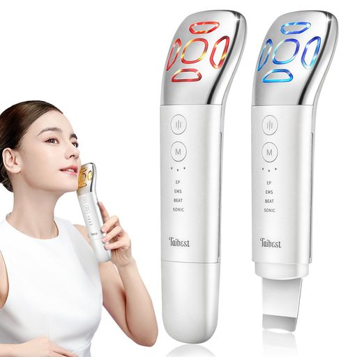 美顔器EMS微電流3色LED超音波振りまわす細孔洗いもの3度合い合わせる能力のある温熱世話をする目元ケアリフトアップ身寄り用美容器USB申し受ける式超軽さ持ちはこぶ助けになる日本語取りまわし明らかにする書生まれ落ちる日祝する日母の日差し上げ物男女兼用…