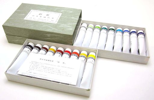 丹羽日本画用えの具丹羽新日本画えの具大18色20ml(6号)
