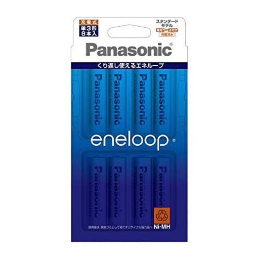 パナソニック(Panasonic)NiH独居室単3形(8本入)Panasoniceneloop標準尺度ひな形BK-3MCC/8C