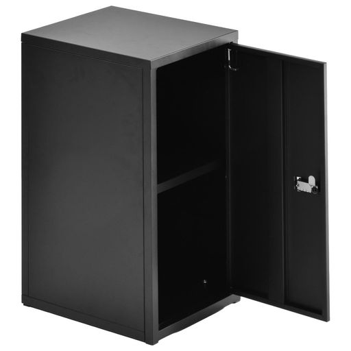 ロック付き収納 レクタンボックスM【ブラック】|グッドグッドライフショップ