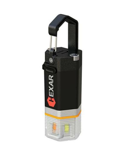 【災害対策/充電式LEDランタン】HEXARUL3ブラック無段階調光・電球色/昼白色切替・IP66・低誘虫キャップ/ポーチ付属・長期縦走/キャンプ/登山・ウルトラライト