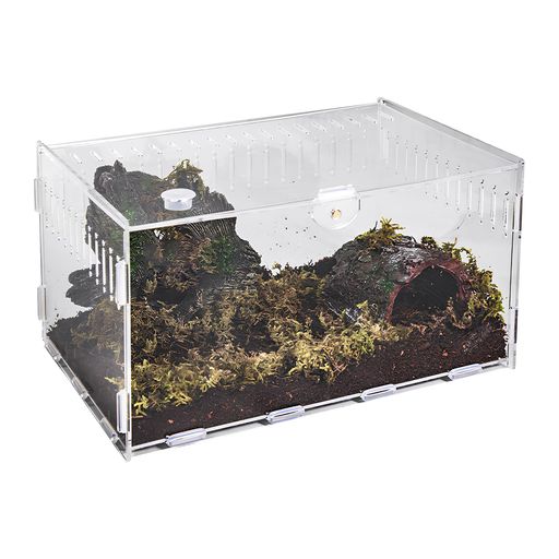匿名　爬虫類ケージ Niesporek 爬虫類 トカゲ ケージ カナヘビ飼育ケース レプタイル