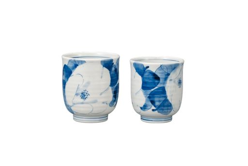 九谷焼いわたや 組湯呑 白椿 AP8-0511｜グッドグッドライフショップ