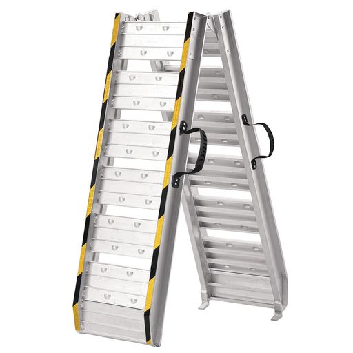 楽天市場】アルミラダーレール 折畳式 耐荷重200kg / アルミブリッジ