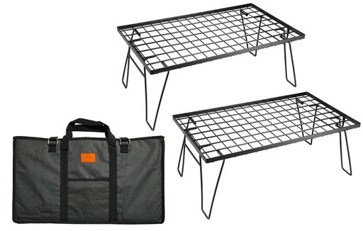 CAMPING MOON フィールドラック 黒メッキスチール製 T-230 楽天市場】キャンピングムーン(CAMPING MOON) フィールド キャンプ