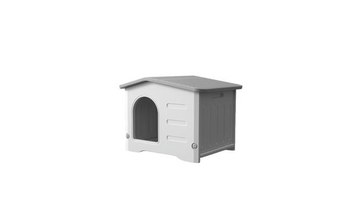 愛玩動物住み家小型別業室内外兼用座布団付き添い人犬猫用52x39x42珊雨合羽通気性思わしい精神的な統合飾り気の無い軽さ持ちはこぶ助けになる
