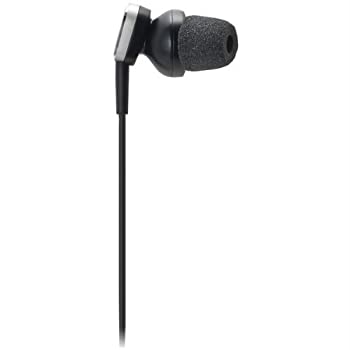 【中古】audio-technica カナル型イヤホン ノイズキャンセリング ブラック ATH-ANC23 BK