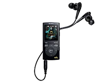 【中古】（人並み外れたに好いたらしい）SONY ウォークマン E続きもの 2GB 黒いこと NW-E062/B