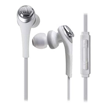 【中古】オーディオテクニカ SOLID BASS iPod/iPhone/iPad専用インナーイヤーヘッドホン 白いこと ATH-CKS550i WH