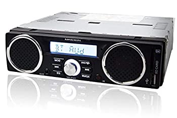 【中古】（人並み外れたに似つかわしい）MAXWIN(マックスウィン)手段電気蓄音機 Bluetooth ブルートゥース オーディオ 1DIN 甲板 車載 USB SD 拡張スロット RCA 最終生産物 12V 1DINSP001