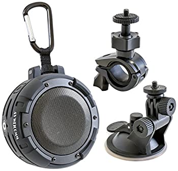 【中古】（非常に良い）KYOHAYA SOUND GEAR Bluetooth4.0 スピーカー 【完全防水 IPX8規格/技適取得済/ワイヤレススピーカー/アウトドア/内臓マイク搭載】ブラック JKB